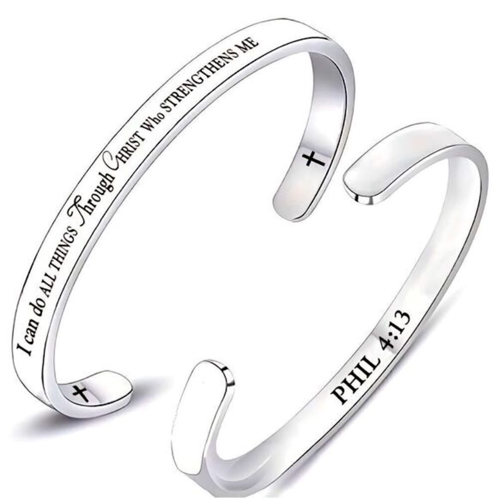 NWT “I CAN DO ALL THINGS” Bracelet